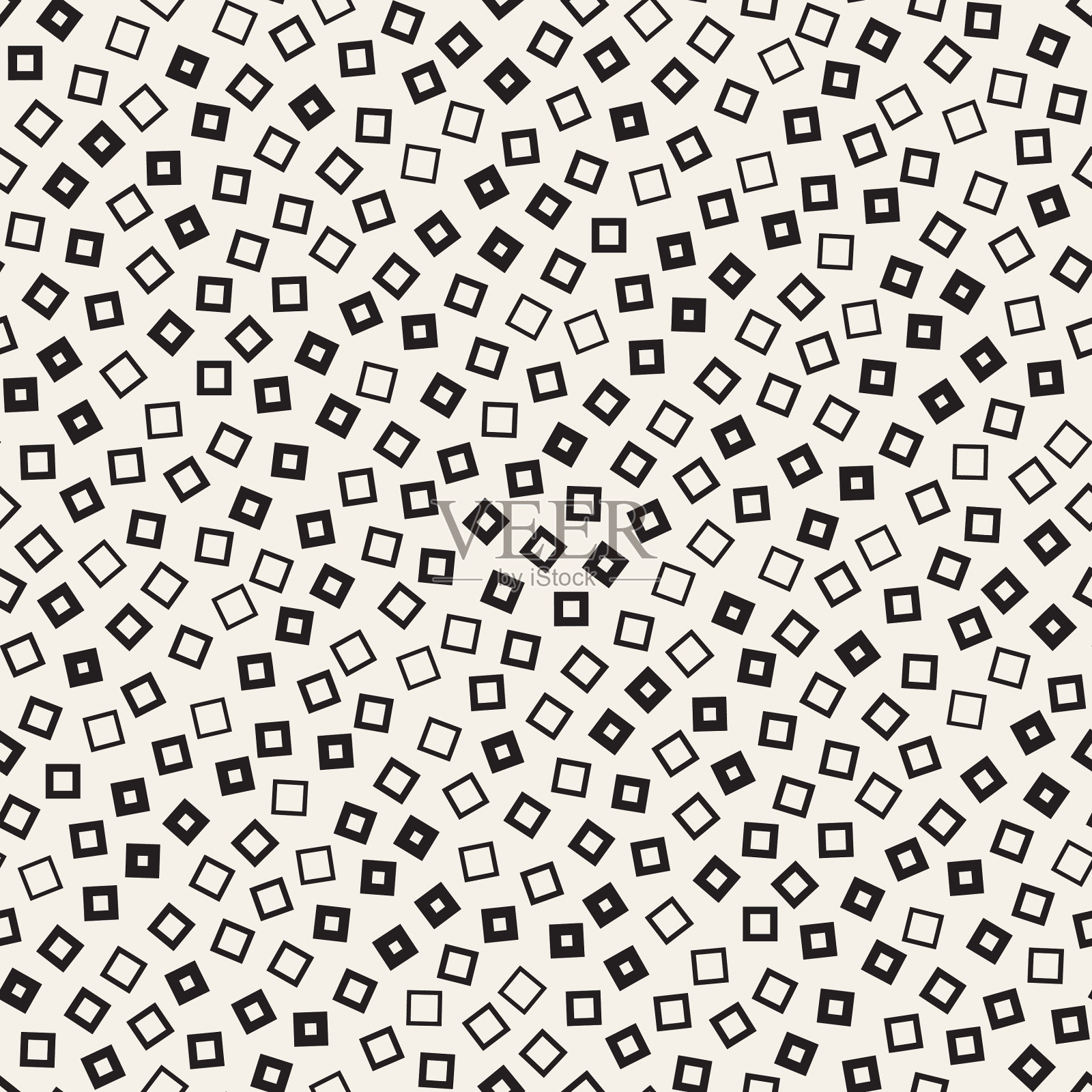 时尚的纹理与分散的几何形状插画图片素材