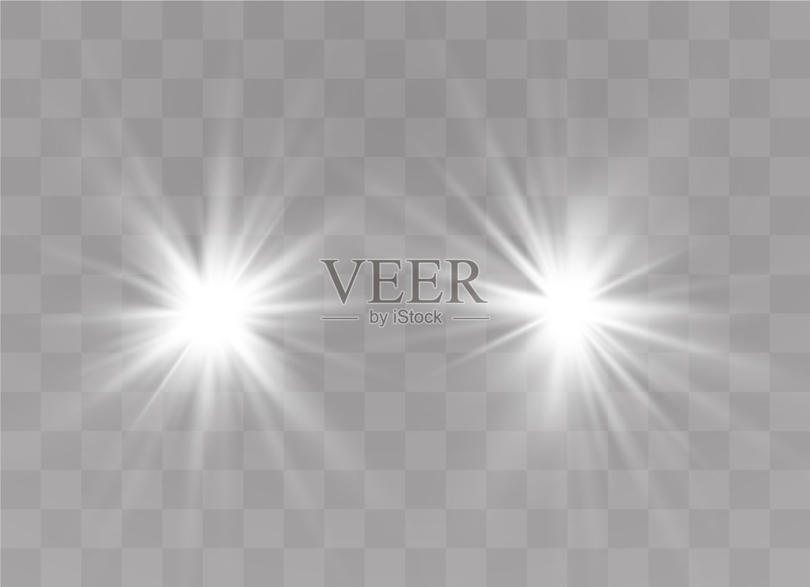 白色的光插画图片素材