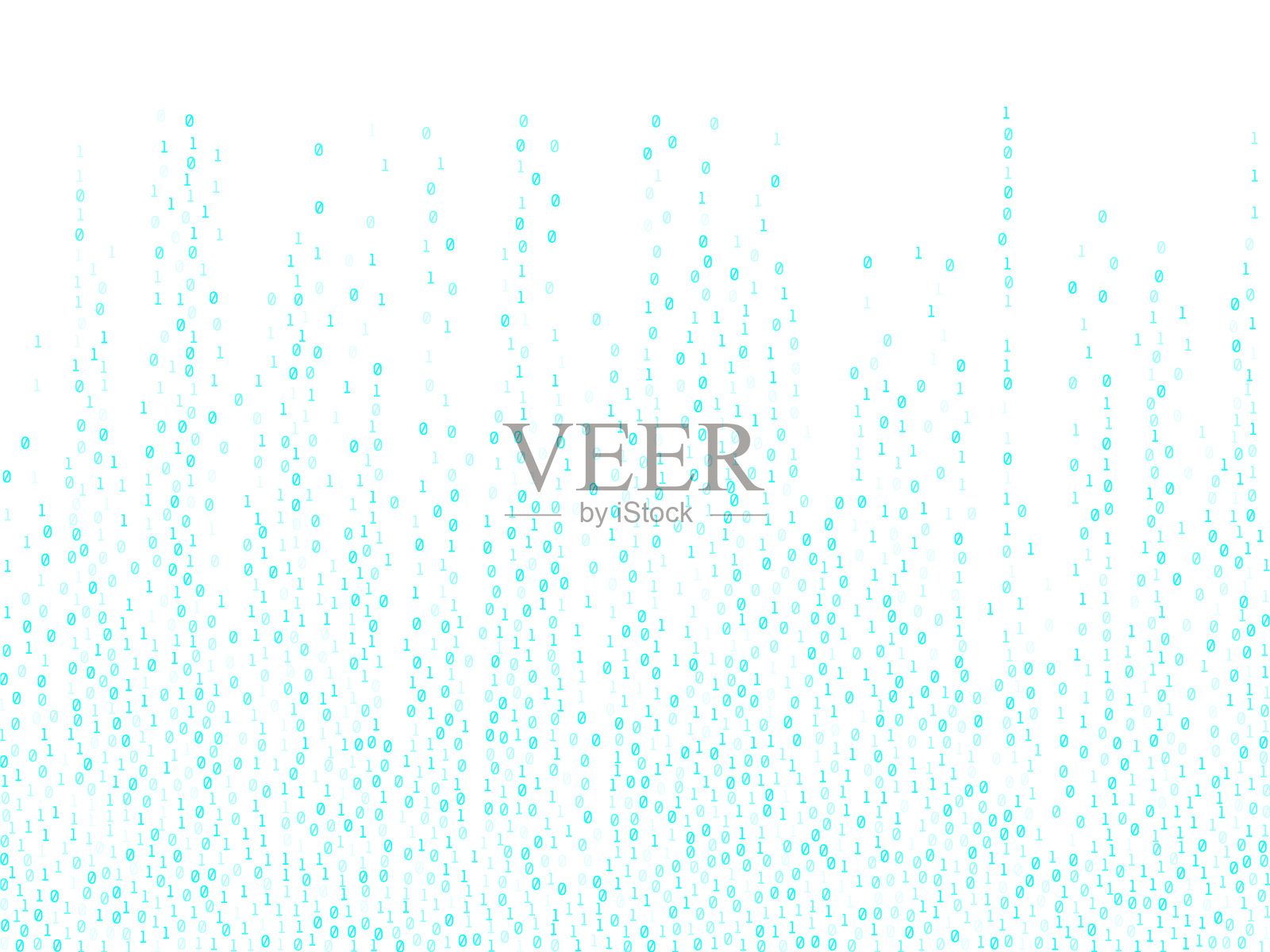 二进制代码网络星期一销售背景插画图片素材