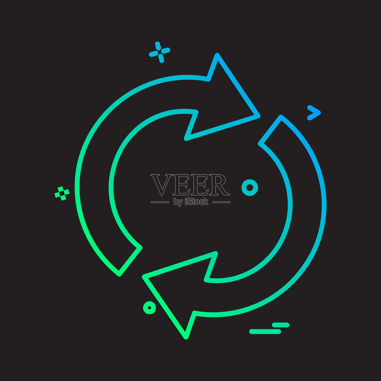 箭头图标设计插画图片素材