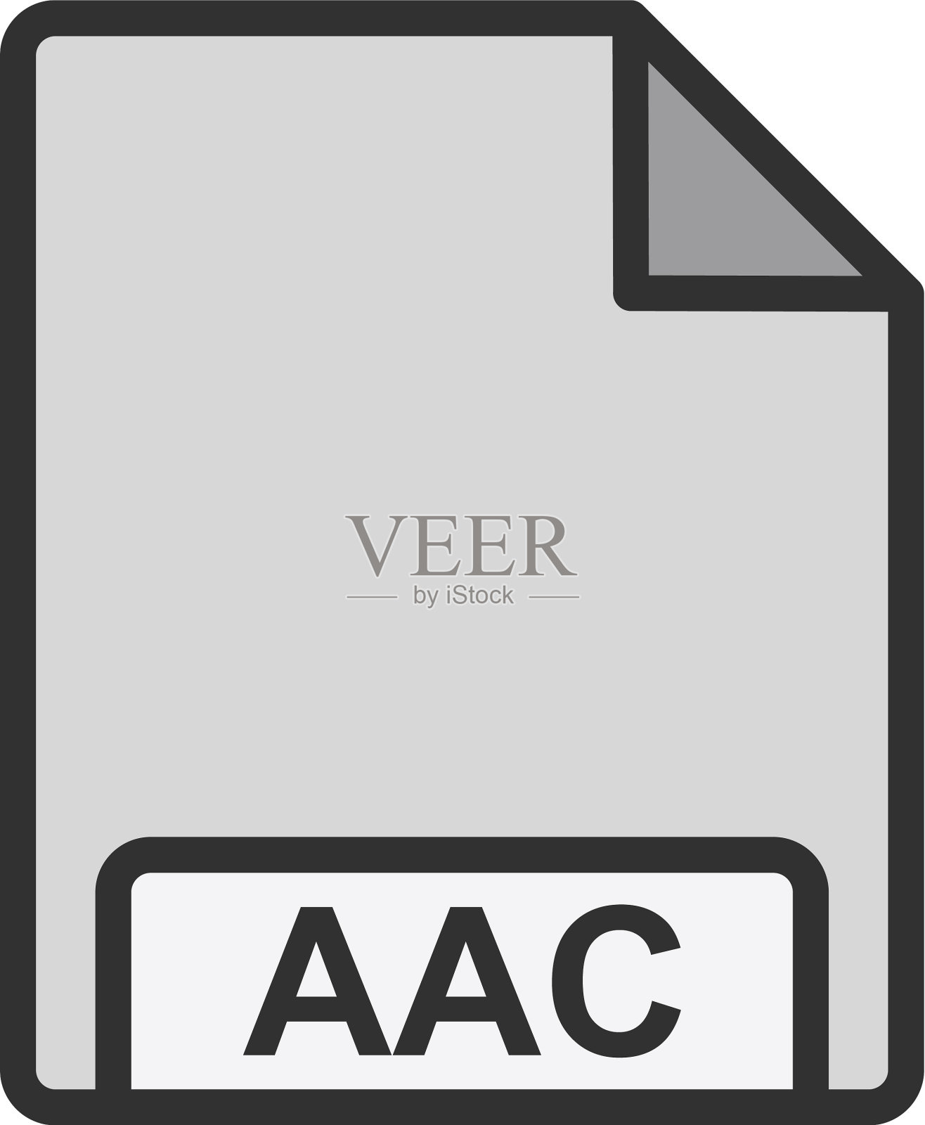 aac格式图标图标素材