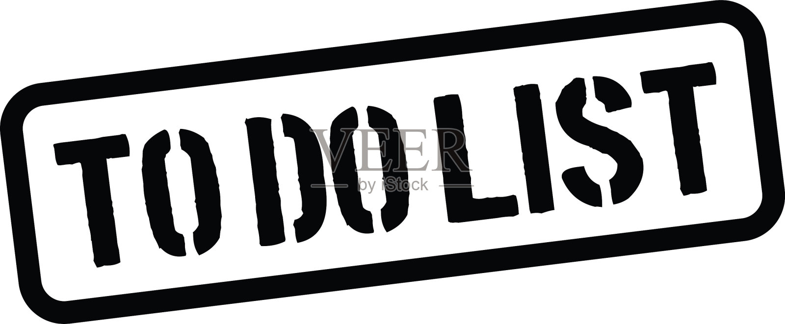 要做清单橡皮图章插画图片素材