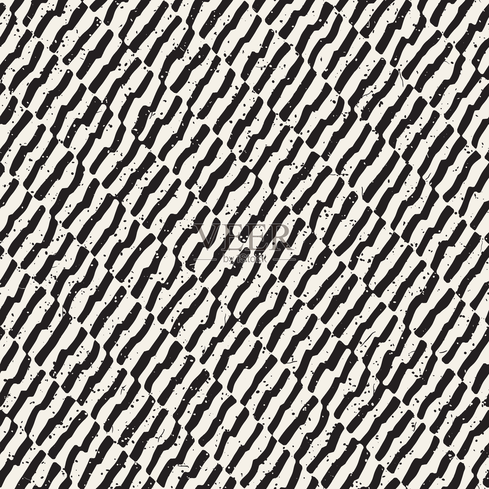 设置50个徒手形状图案1反转插画图片素材