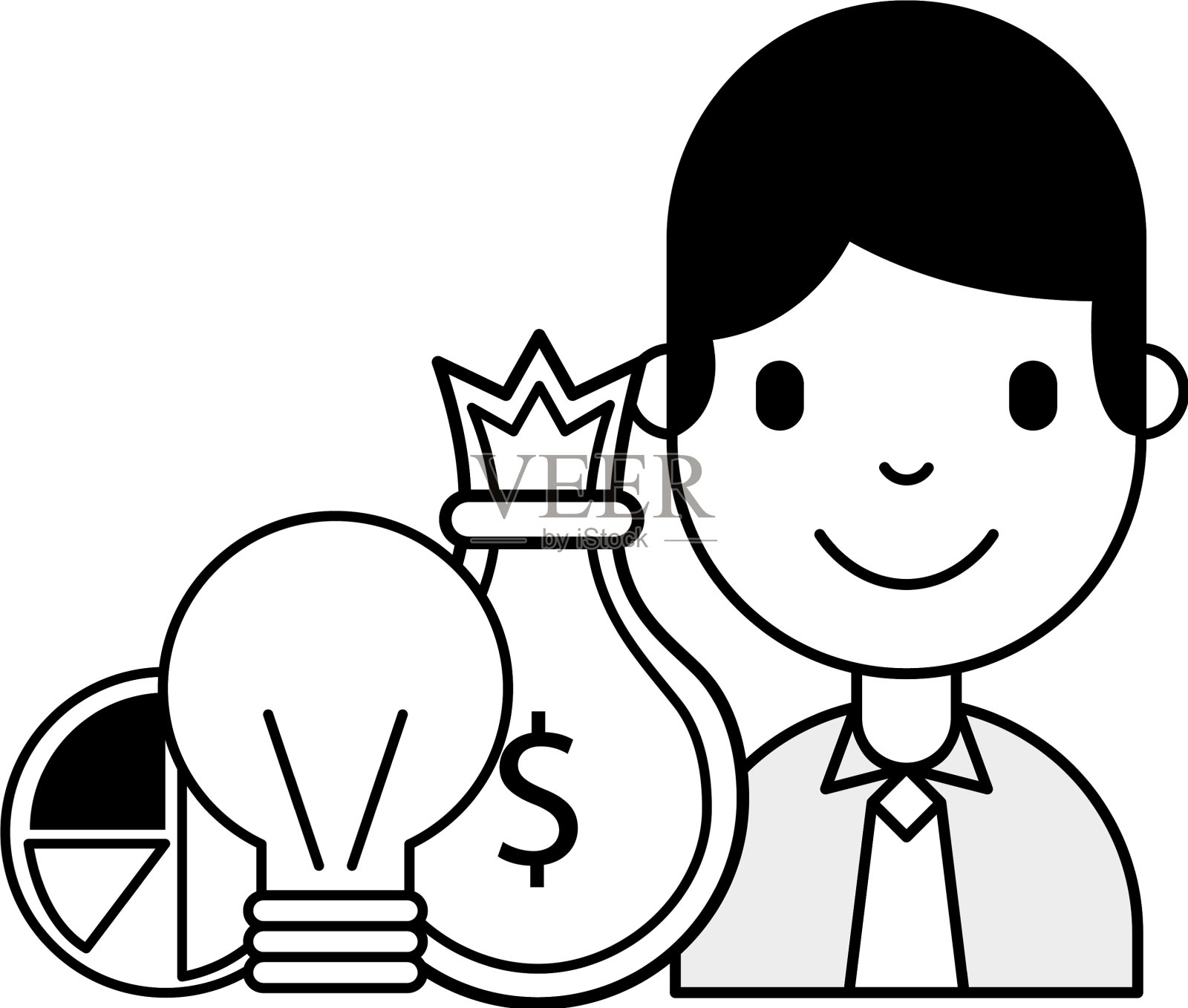 人商业投资设计元素图片