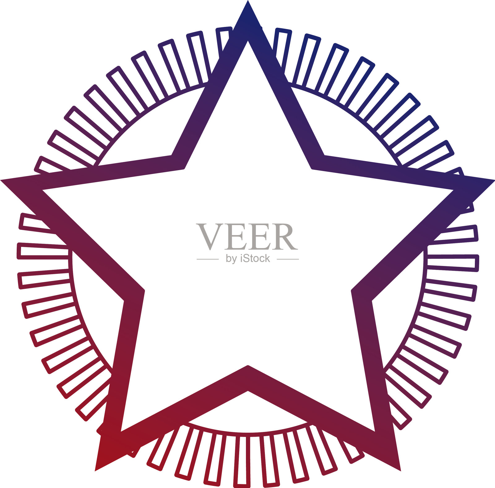 美利坚合众国印章插画图片素材