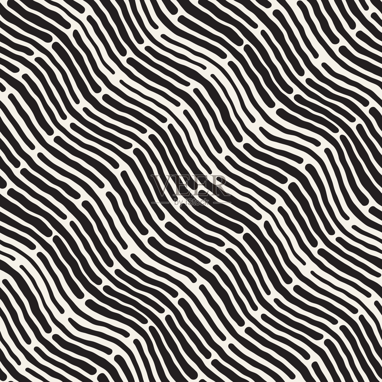 抽象的背景与圆润的笔触插画图片素材