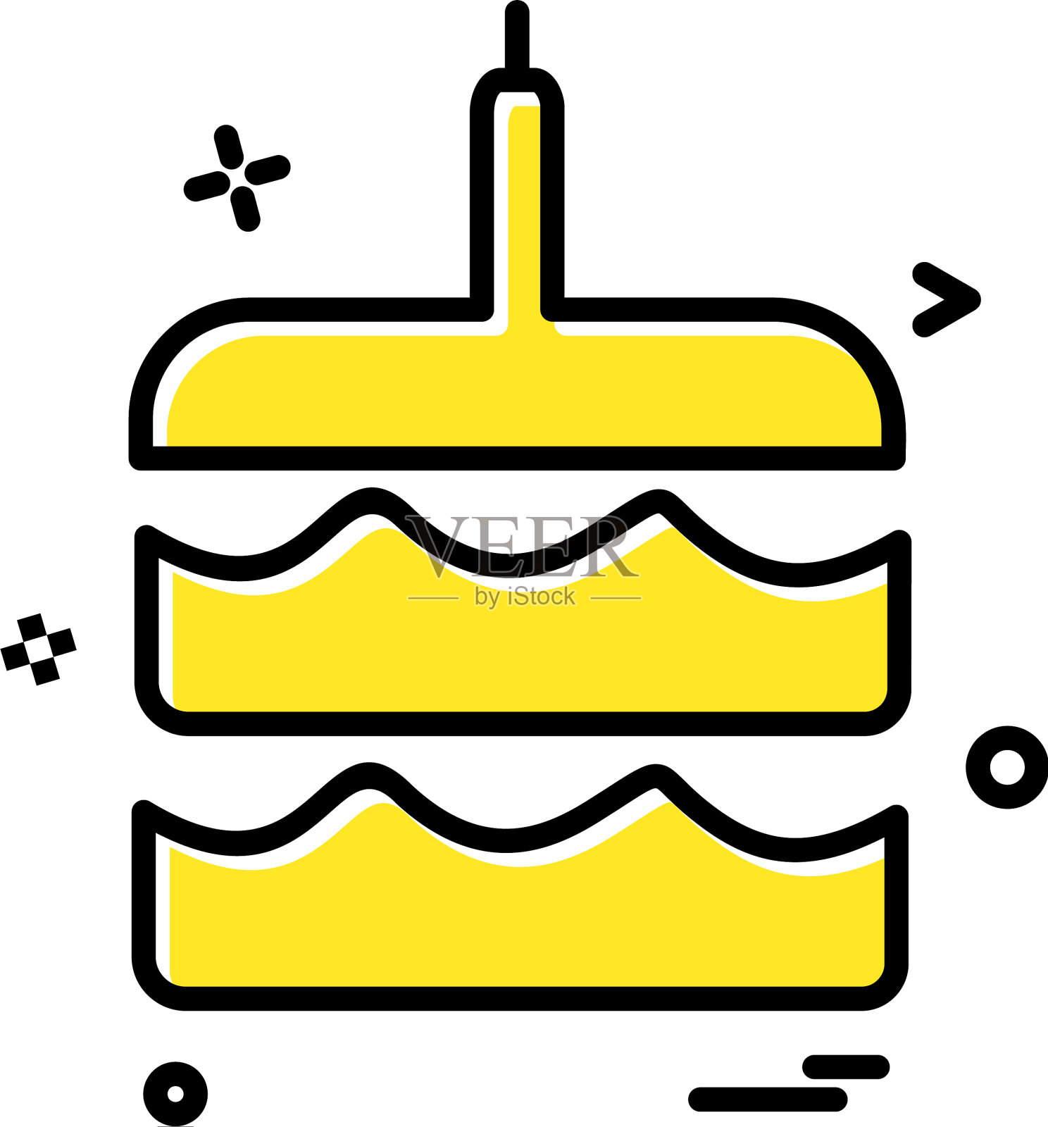 蛋糕图标设计插画图片素材