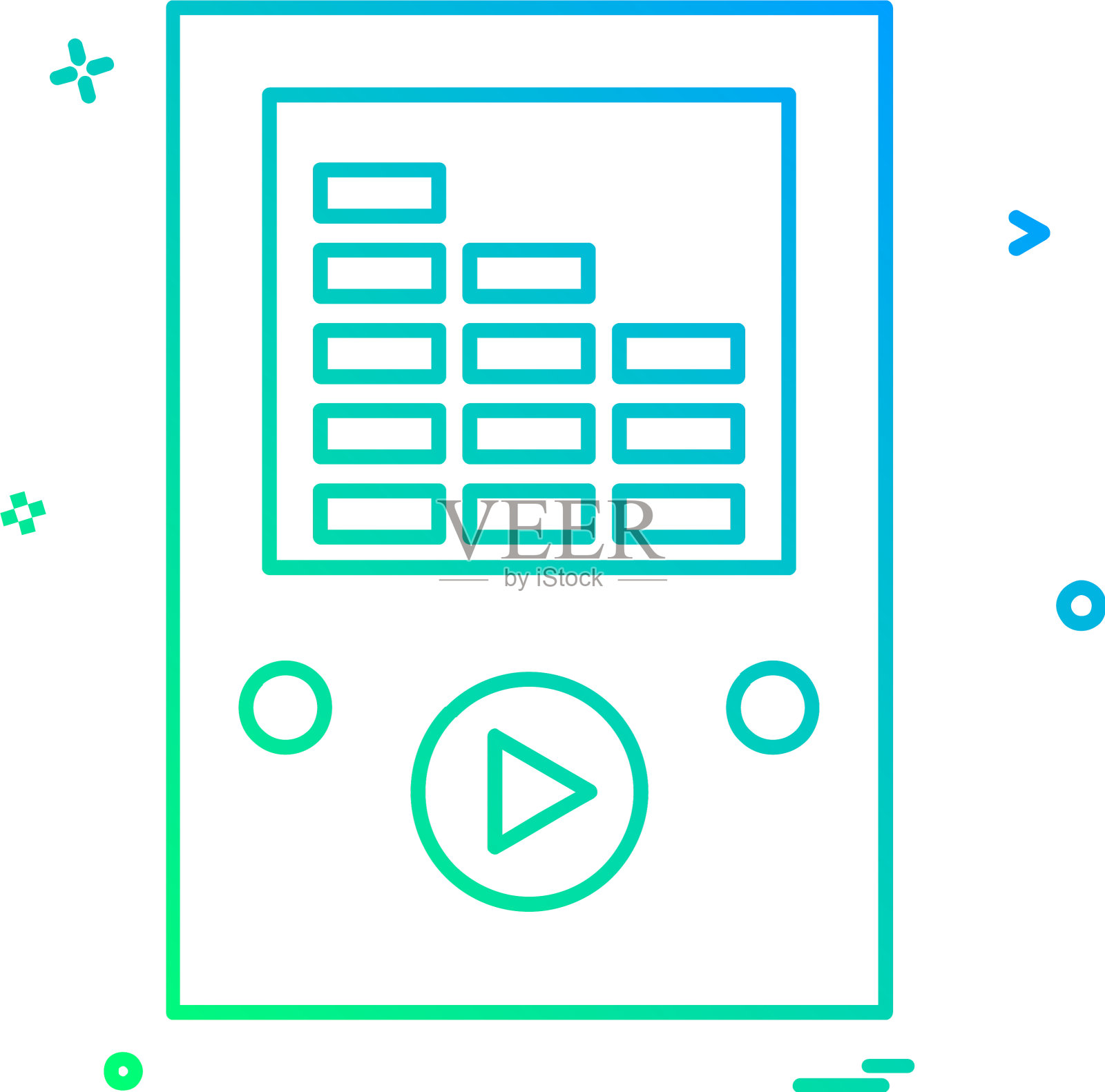 视频图标设计插画图片素材