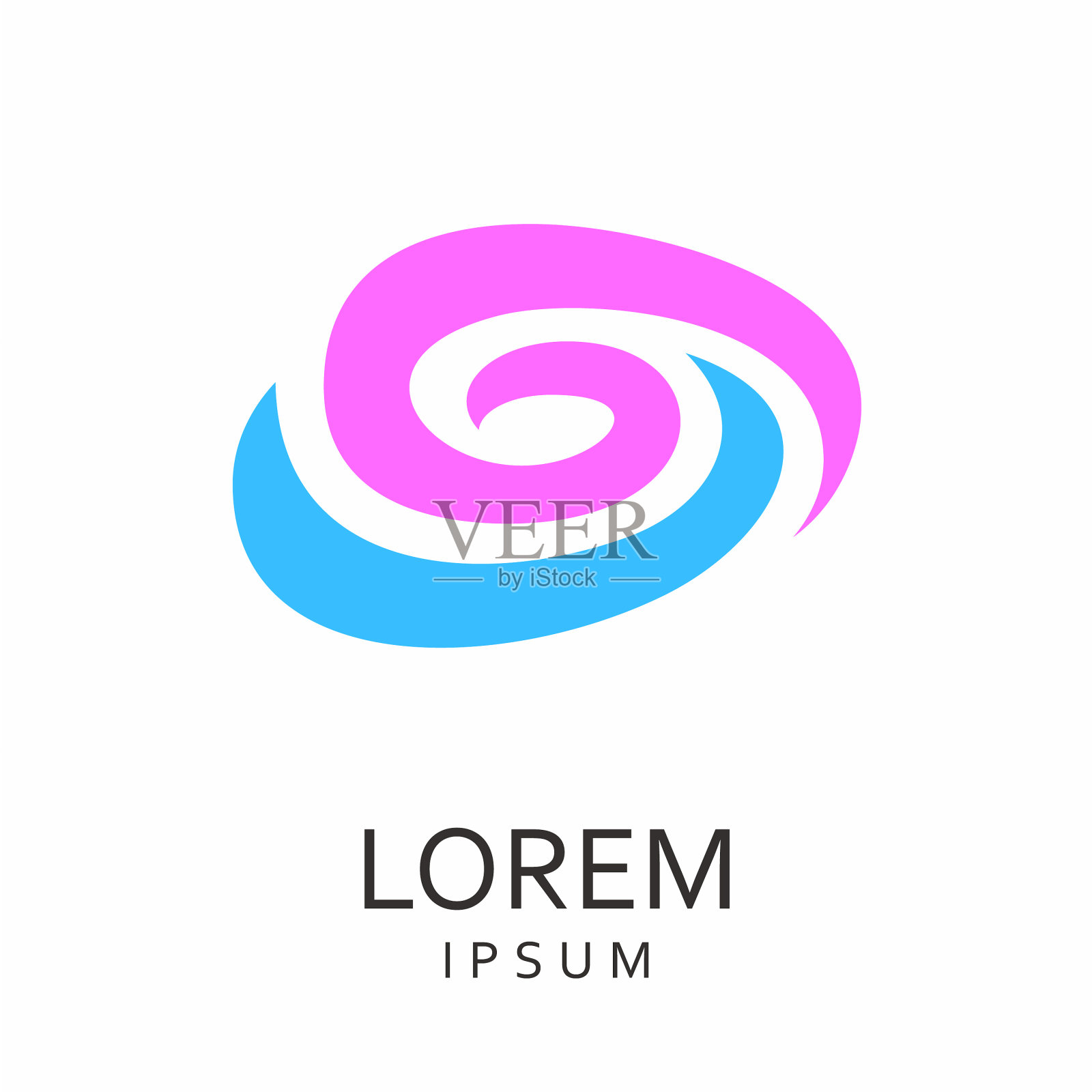 抽象的标志插画图片素材