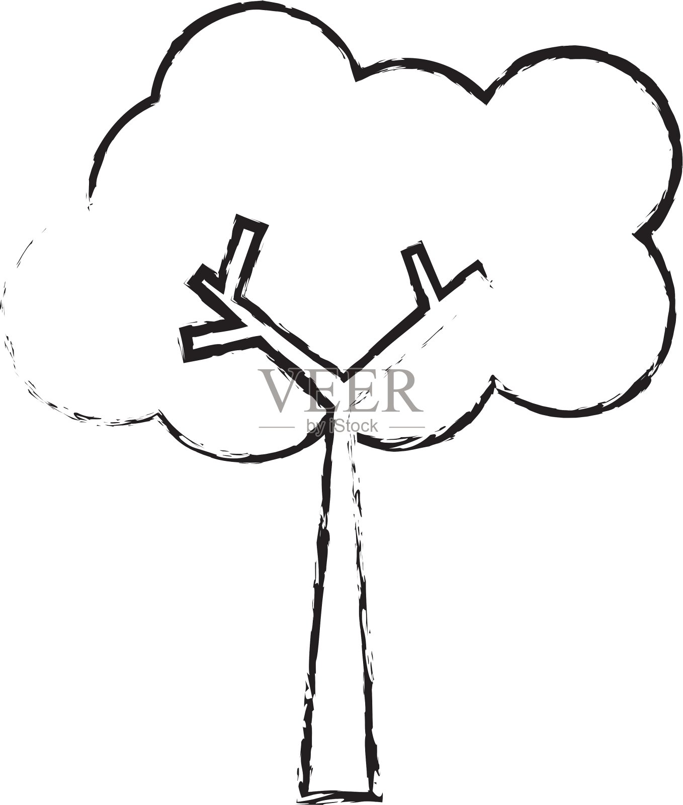 树自然生态设计元素图片