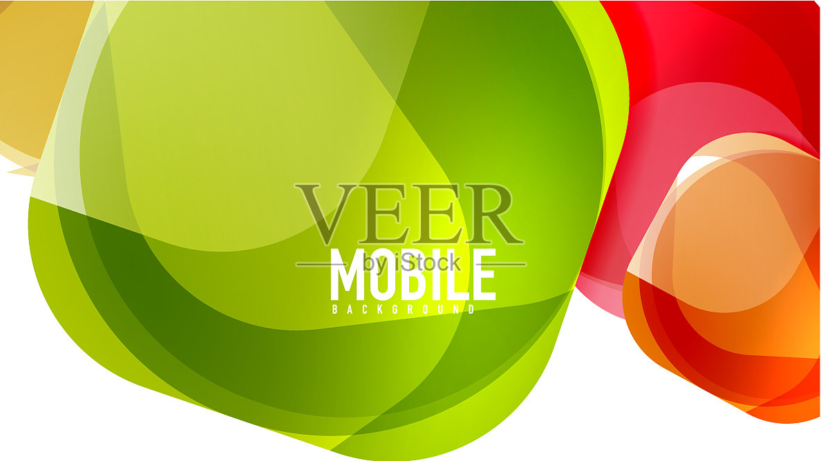 现代几何呈现背景插画图片素材