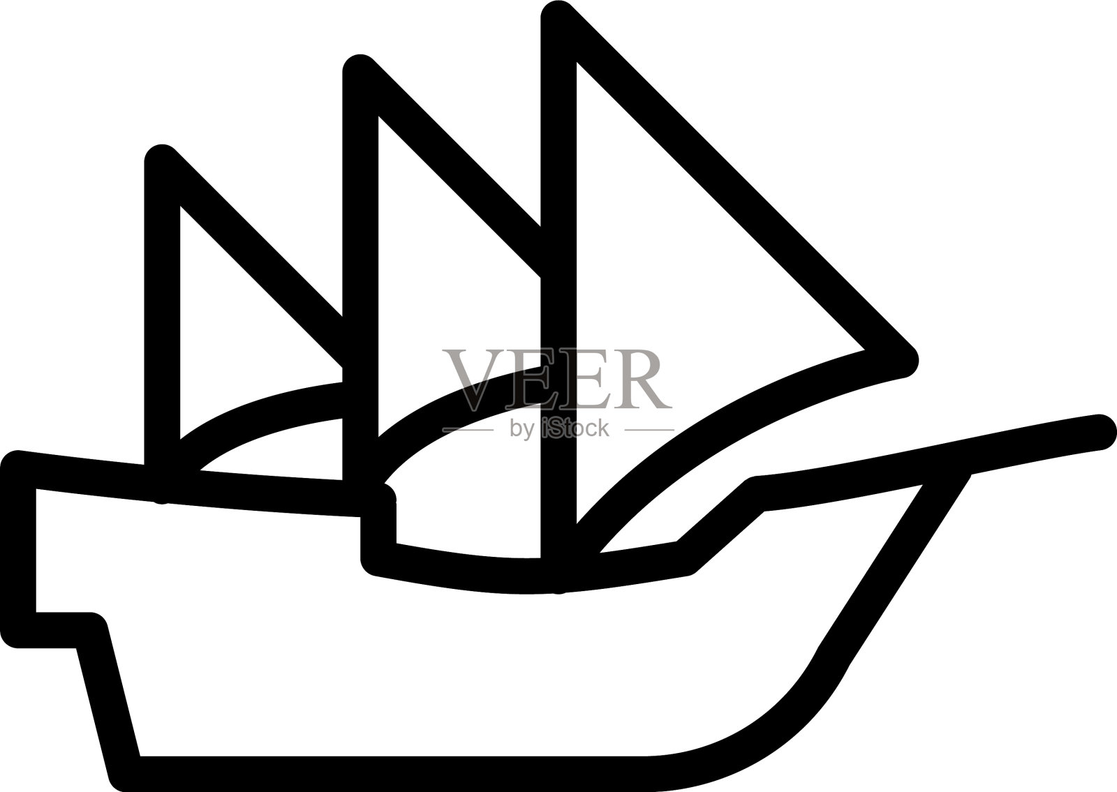 卡拉维尔图标线风格图标设计元素图片