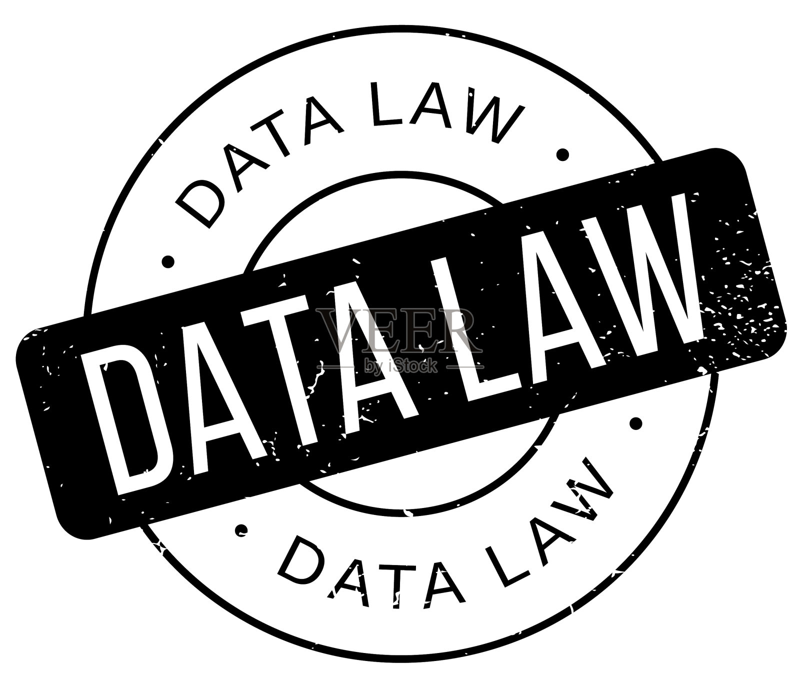 数据法橡皮图章设计元素图片