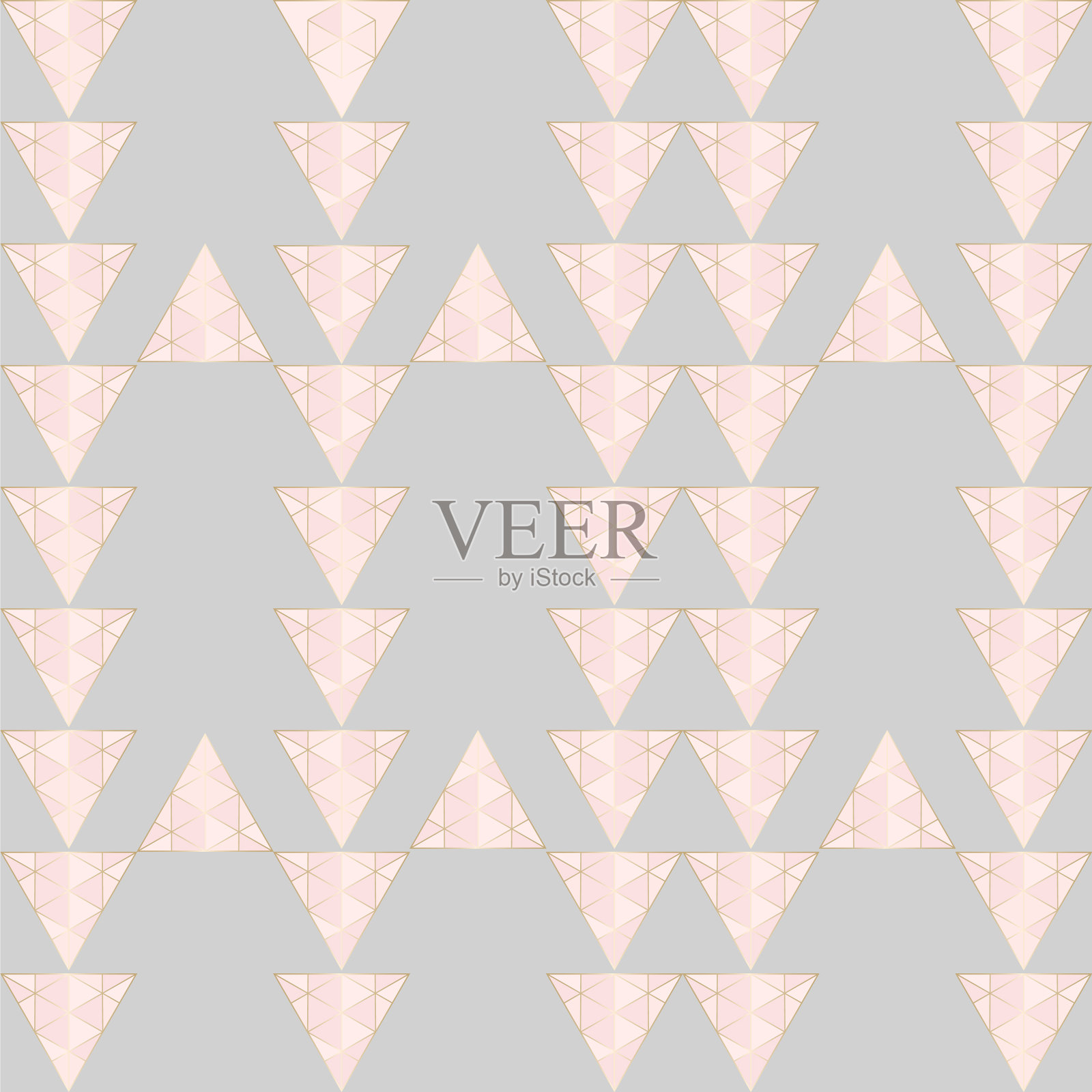 别致的几何图案插画图片素材