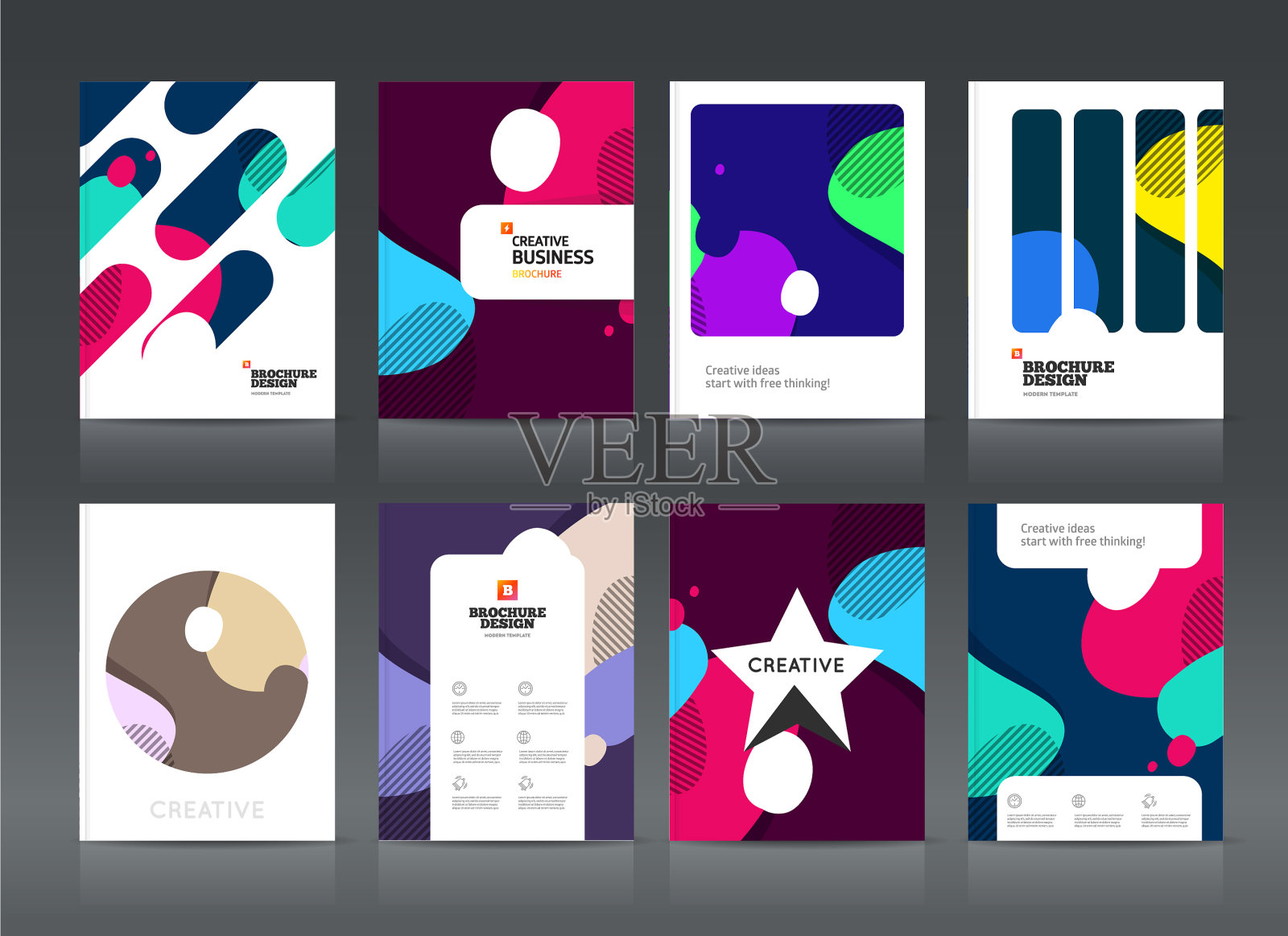 摘要商业宣传册设计设计模板素材