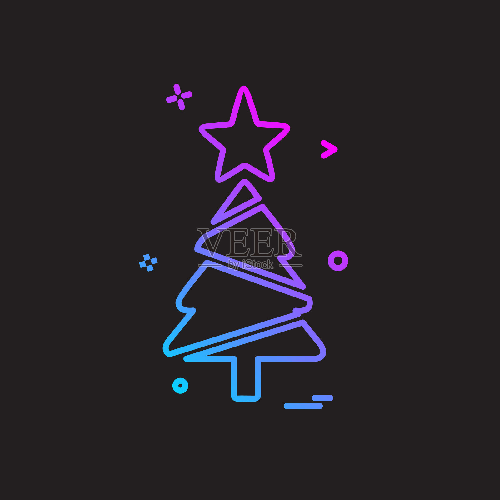 树图标设计插画图片素材