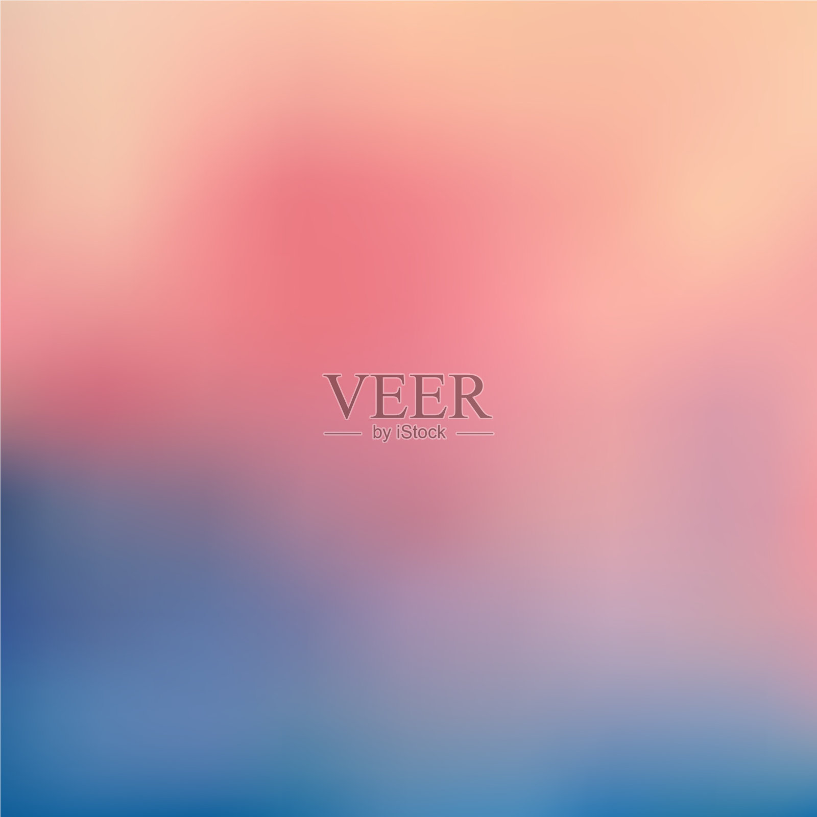 抽象彩色模糊背景插画图片素材