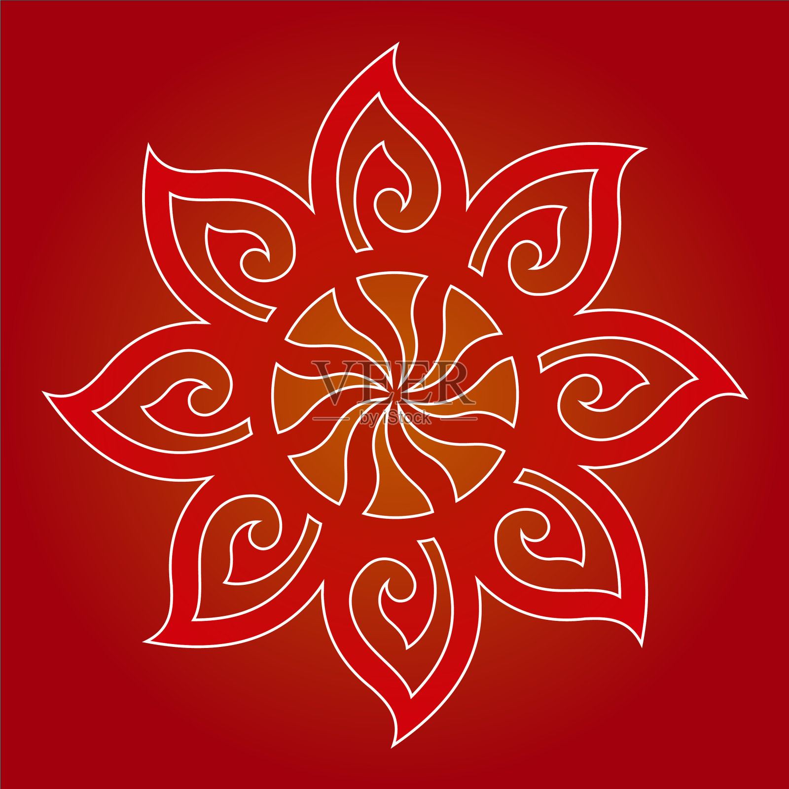 装饰和部落装饰的设计插画图片素材