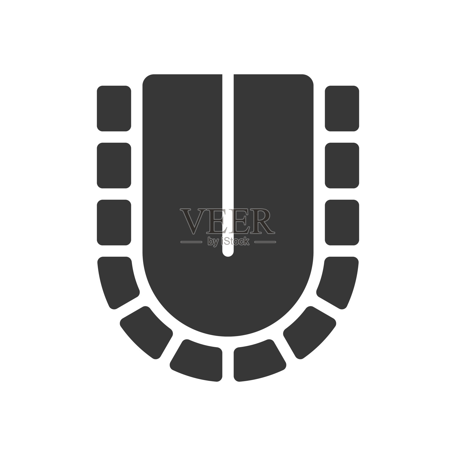 舌头和牙齿牙齿相关的固体图标图标素材