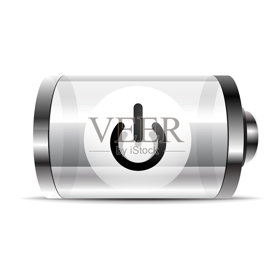 技术未来的启动电源按钮设计元素图片