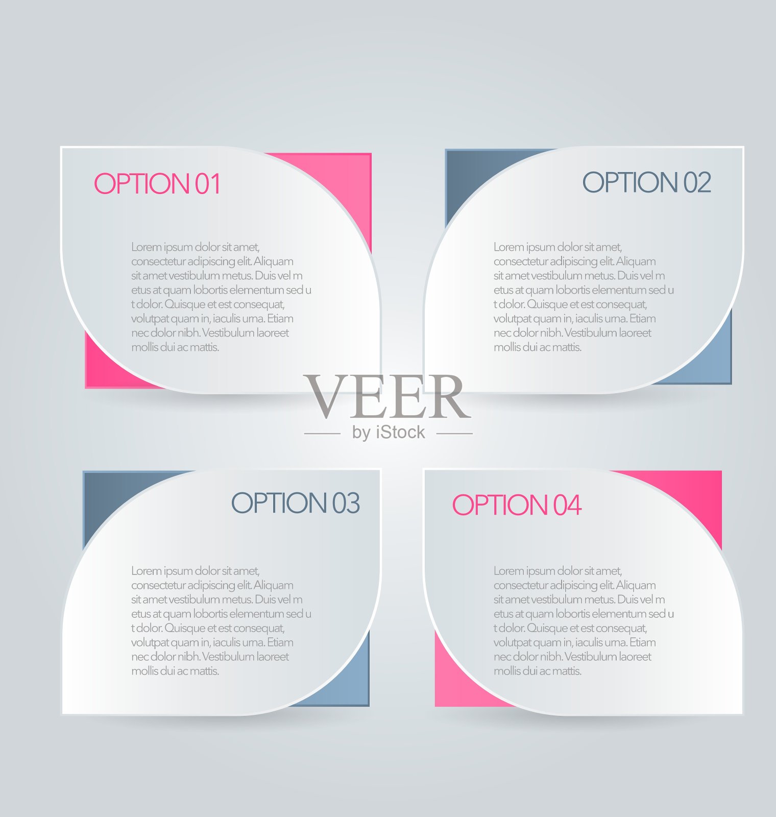 信息图表摘要横幅模板插画图片素材