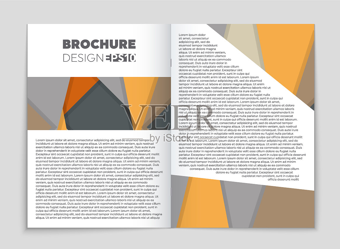 抽象布局的艺术背景设置插画图片素材