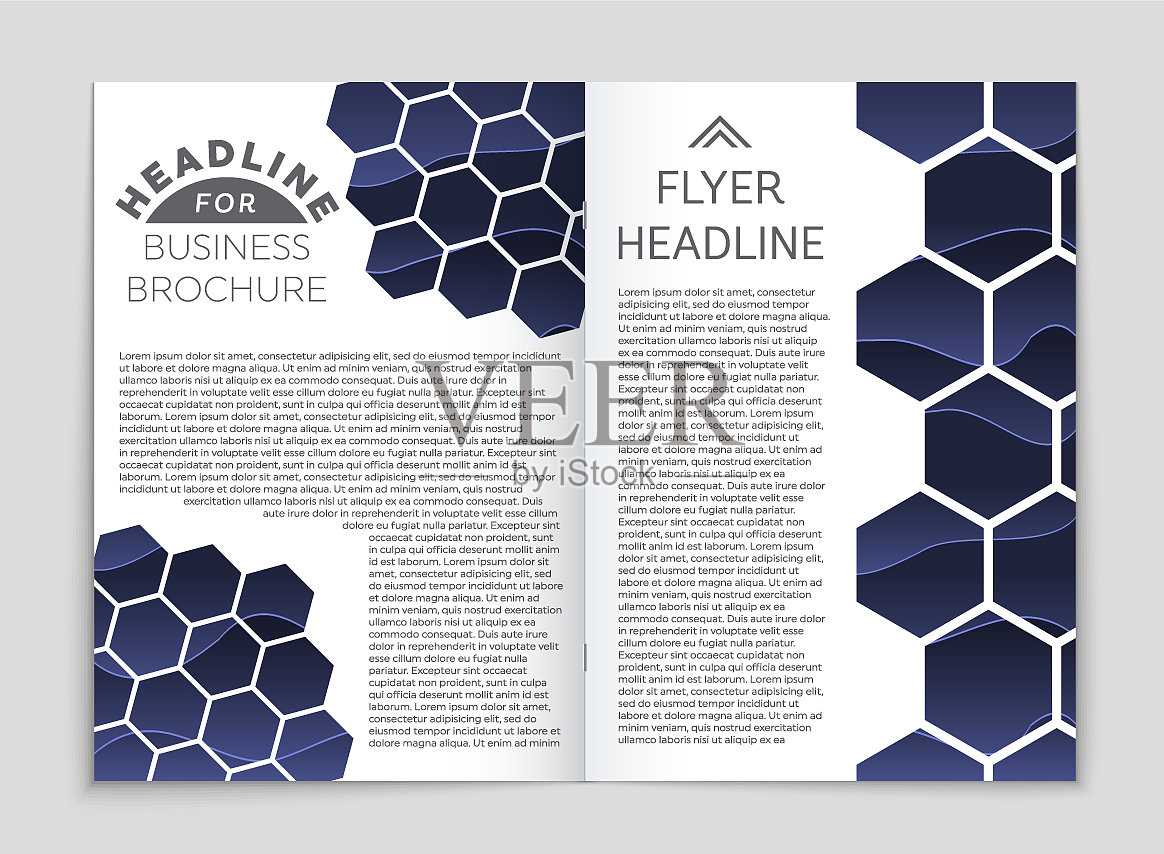 抽象布局的艺术背景设置插画图片素材