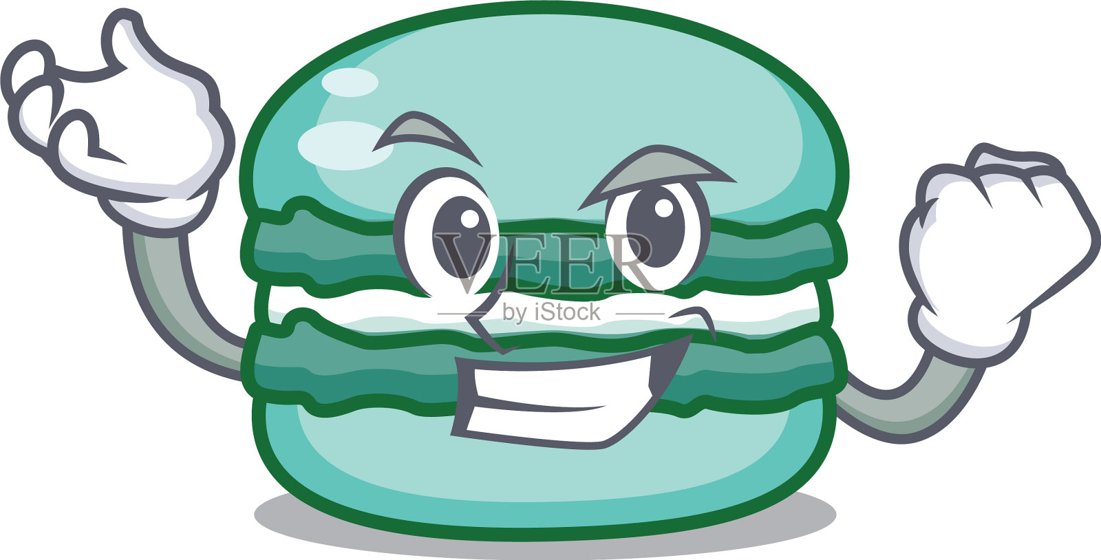 成功的马卡龙人物卡通风格设计元素图片