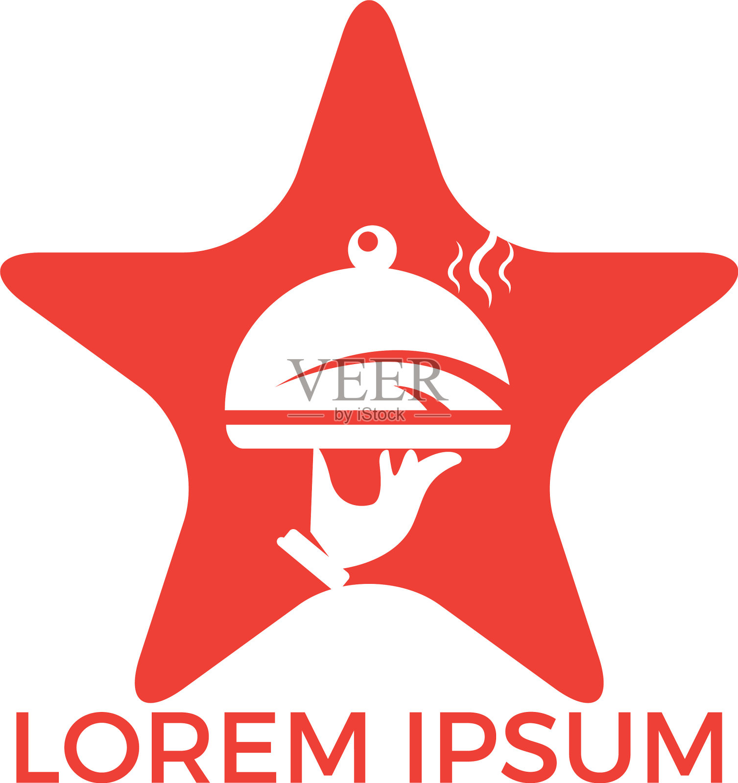 明星食品标志模板设计元素图片