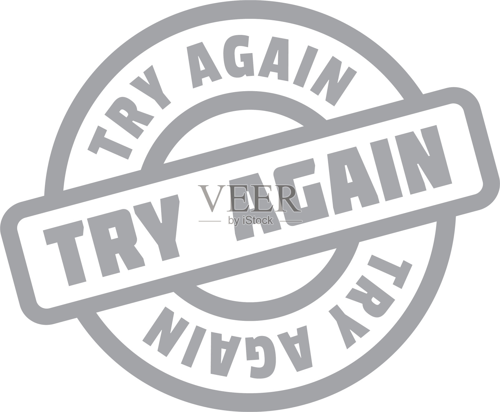 再试一次橡皮图章设计元素图片