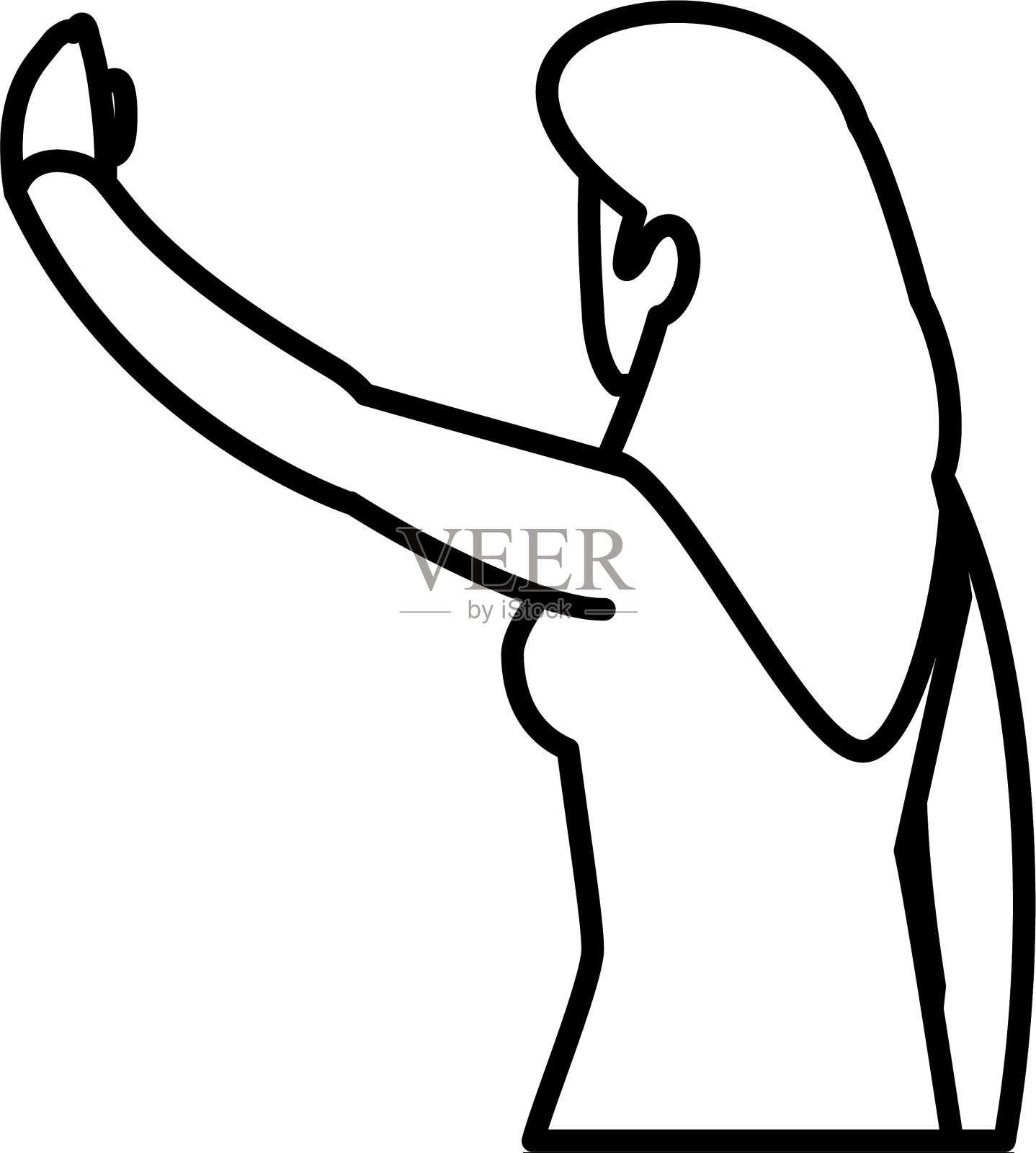 美丽而年轻的女人性格设计元素图片