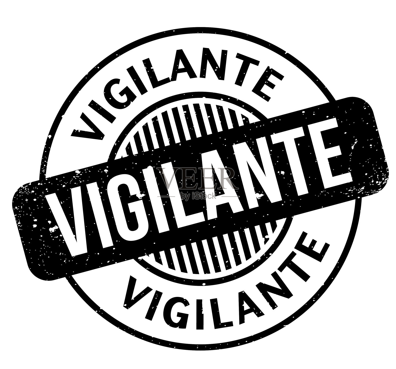 治安维持会成员橡皮图章设计元素图片