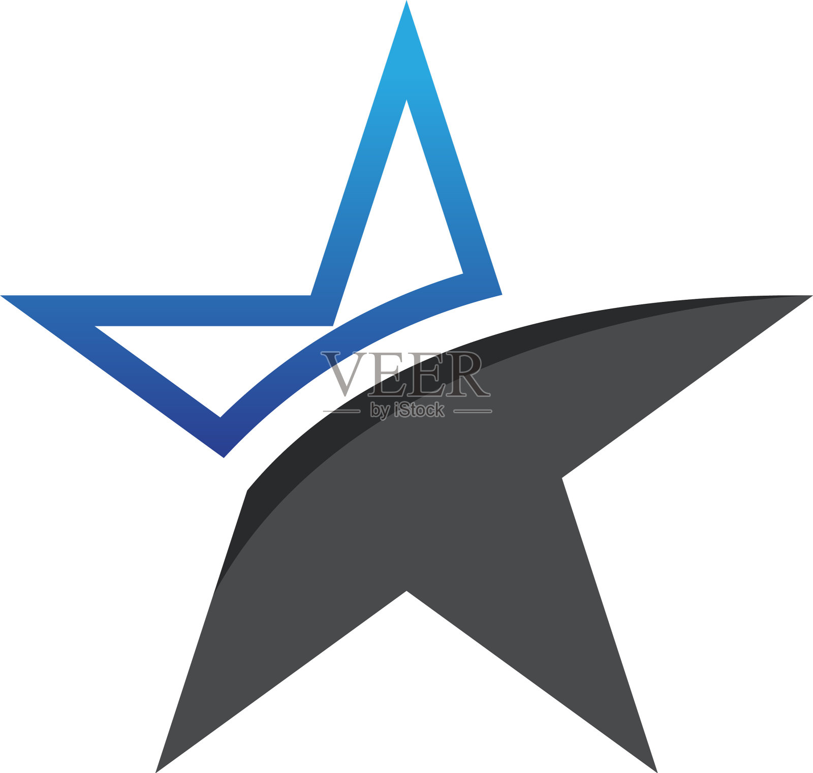 星形标志和符号图标模板应用程序设计元素图片