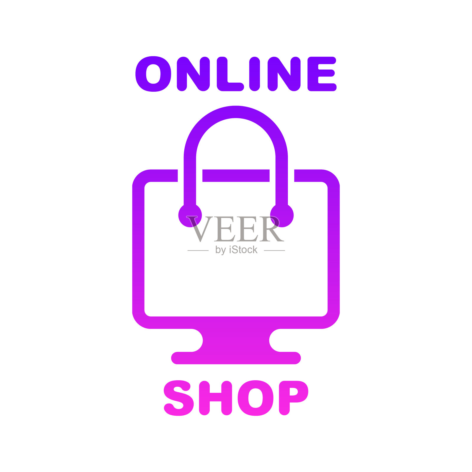 网店标识为网店标识型设计模板素材