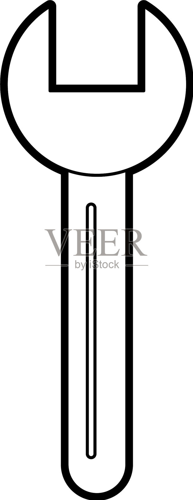 扳手工具仪表支持维修图标设计元素图片