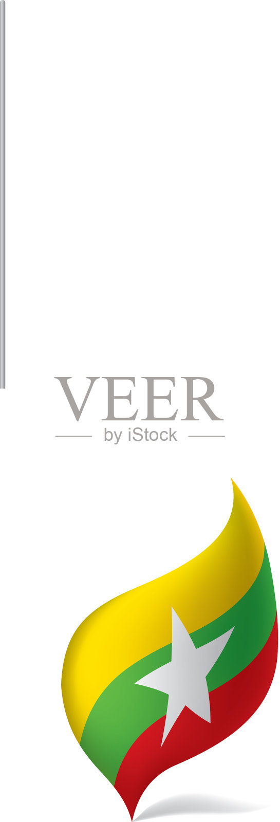 缅甸国旗设计元素图片