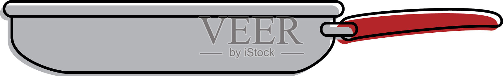 厨房锅孤立图标设计元素图片