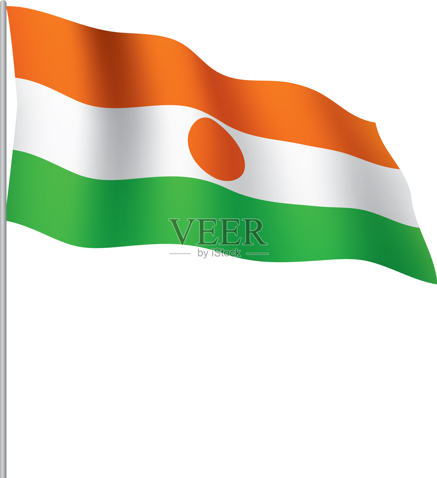 尼日尔国旗设计元素图片