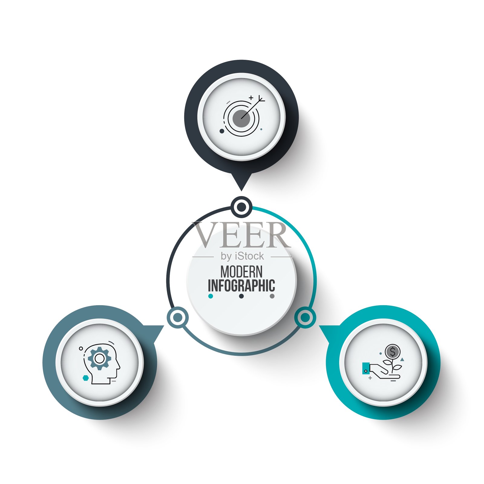 圆图设计模板素材