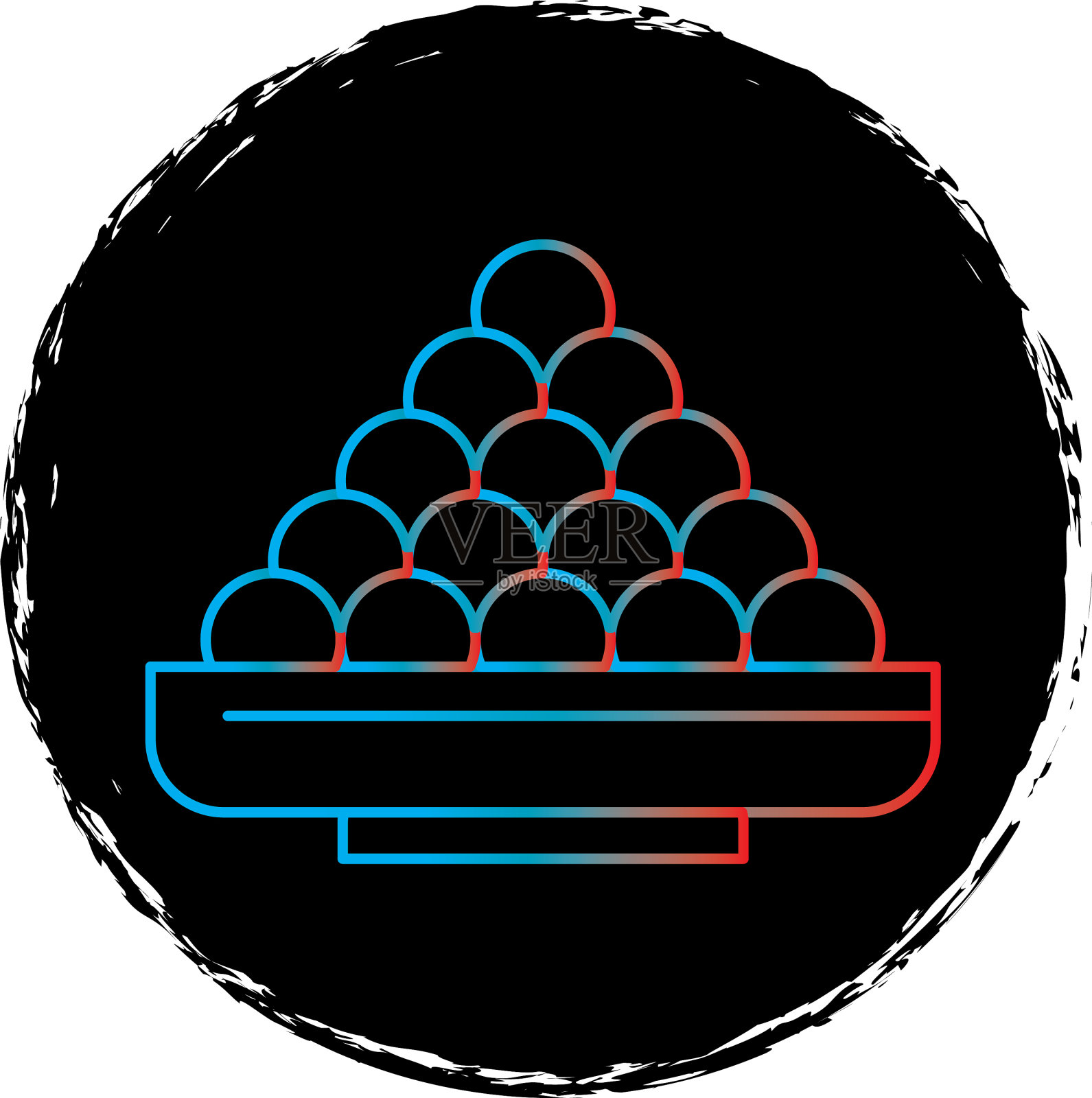 甜图标在创意设计用元素为图标素材