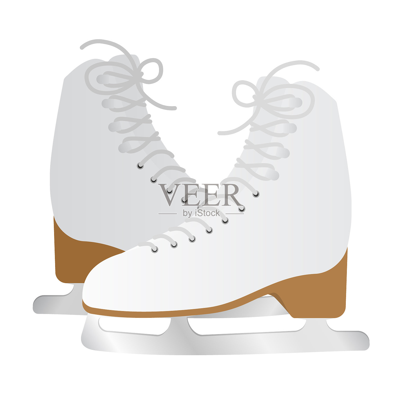 一双溜冰鞋设计元素图片