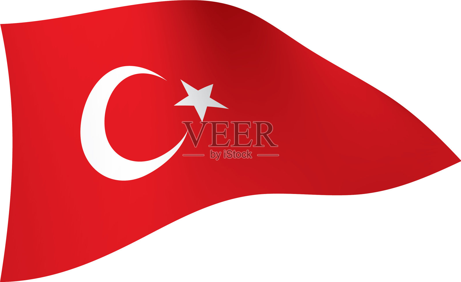 土耳其国旗设计元素图片