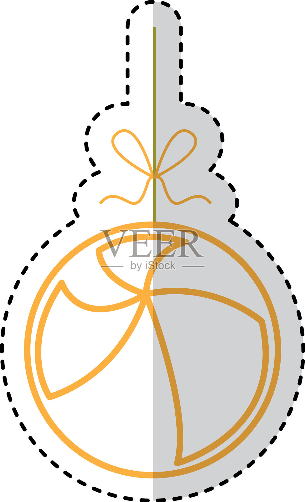 气球海滩孤立的图标设计元素图片