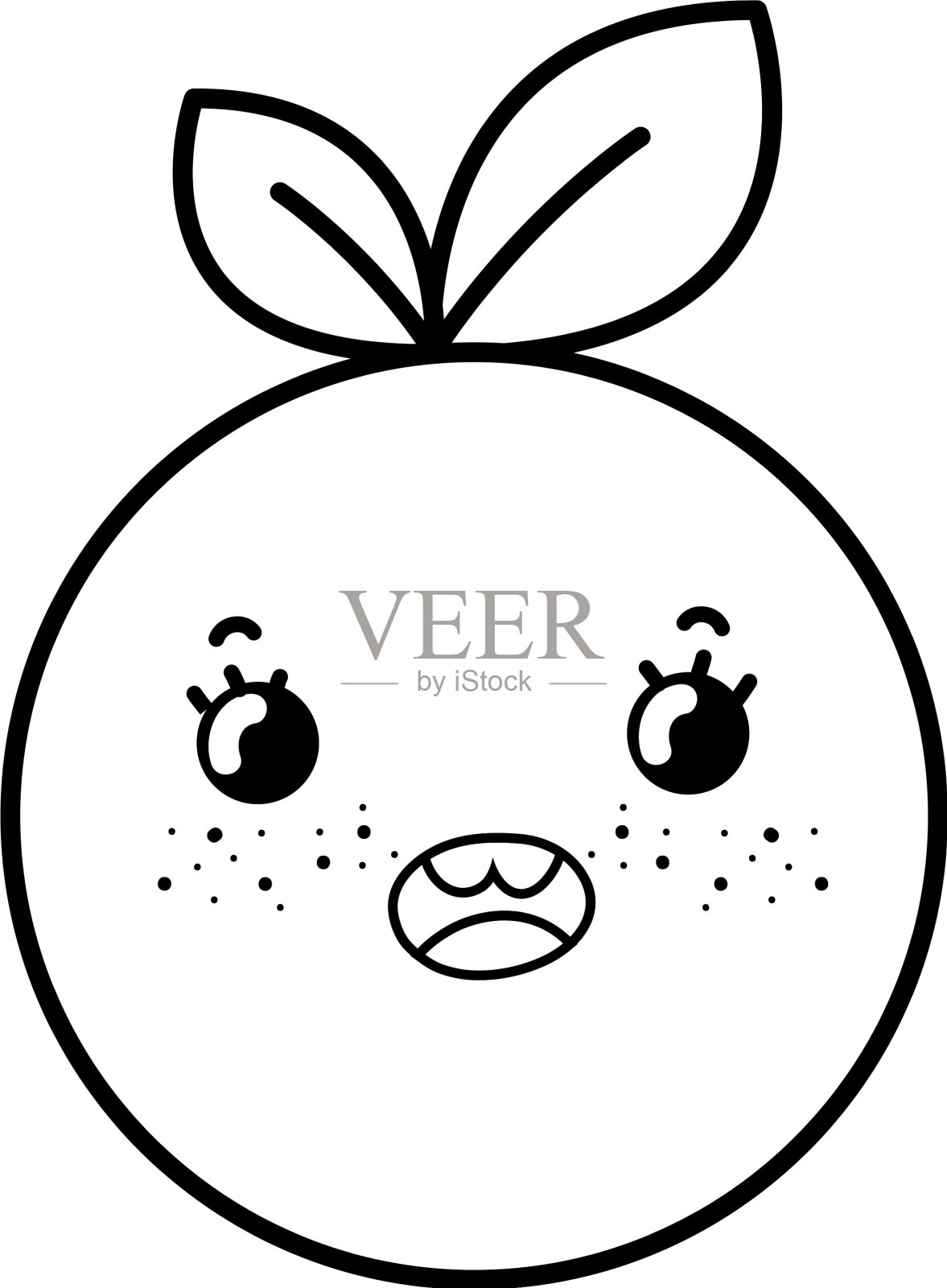 孤立橙果设计设计元素图片