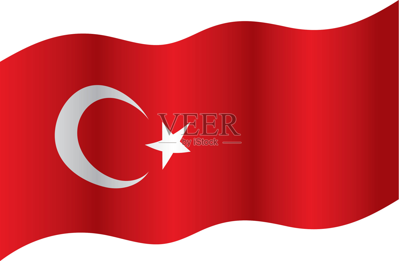 土耳其国旗设计元素图片