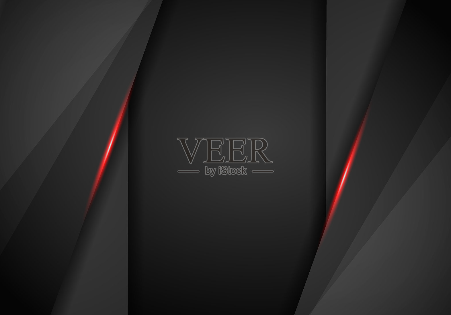 抽象金属红黑框架布局设计设计模板素材