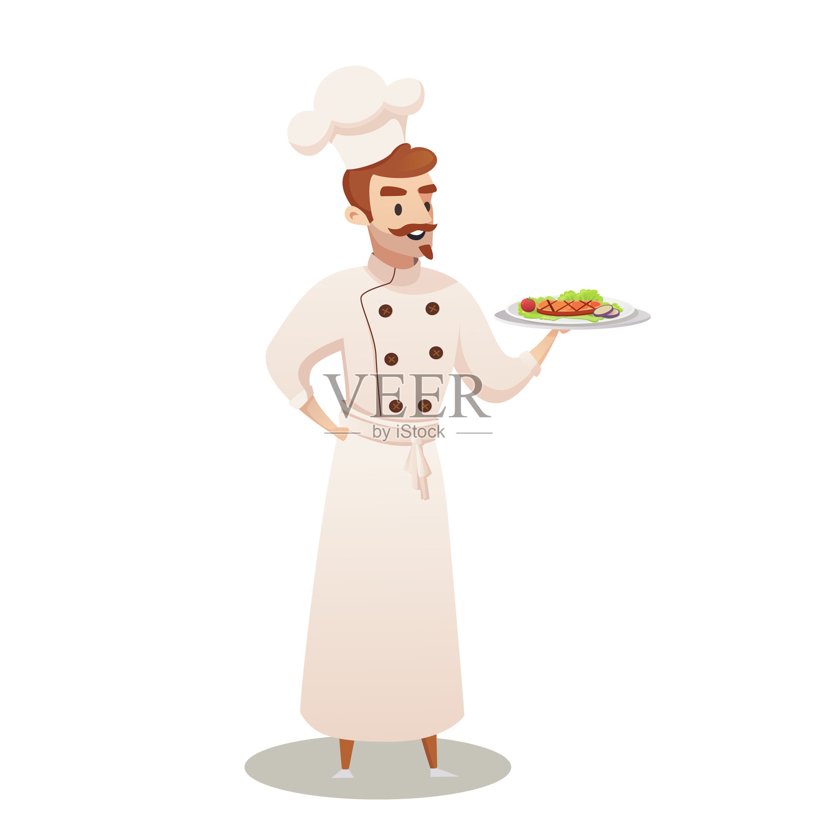 餐饮企业的概念设计元素图片