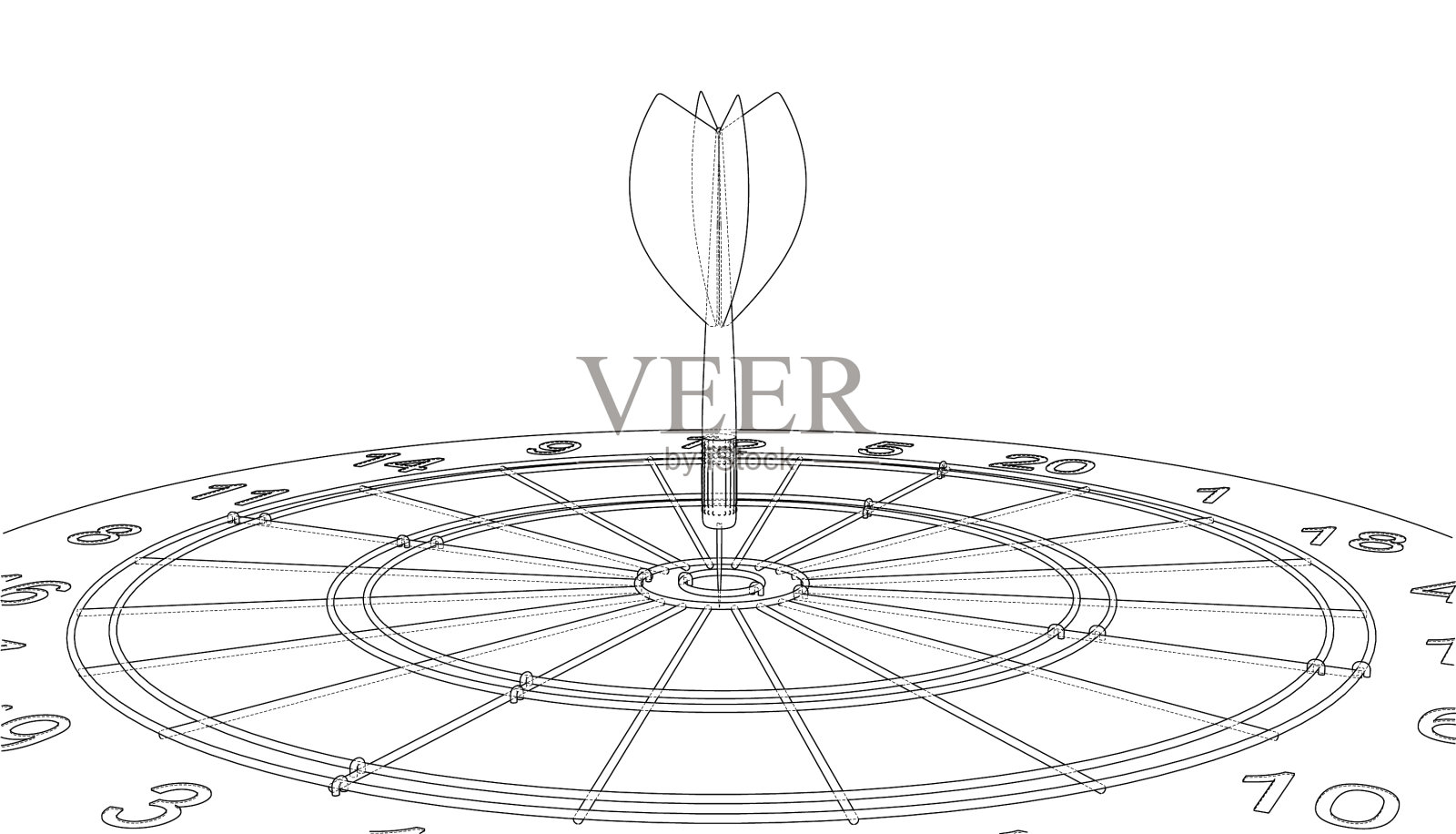 箭头在目标设计元素图片