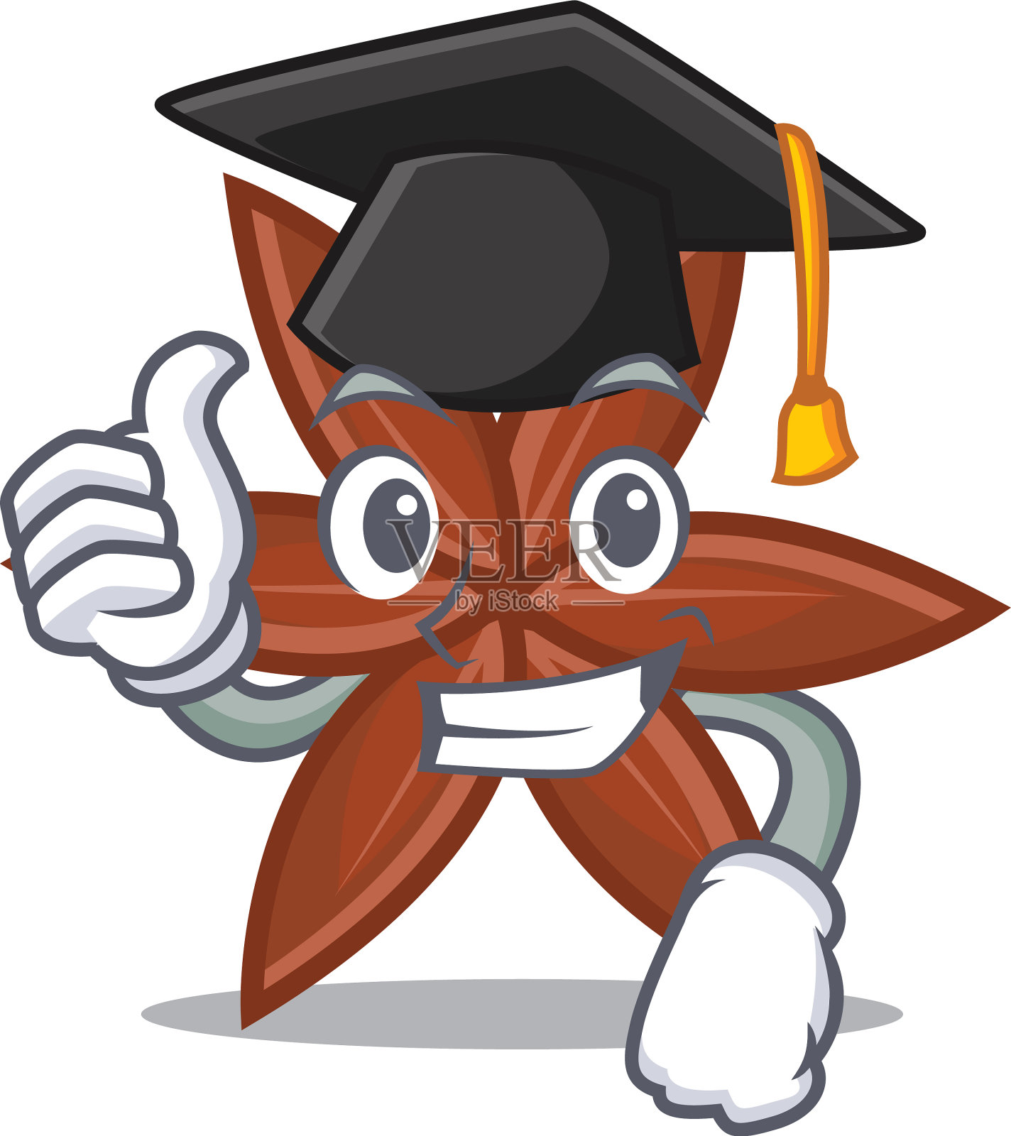 毕业大茴香人物卡通风格设计元素图片