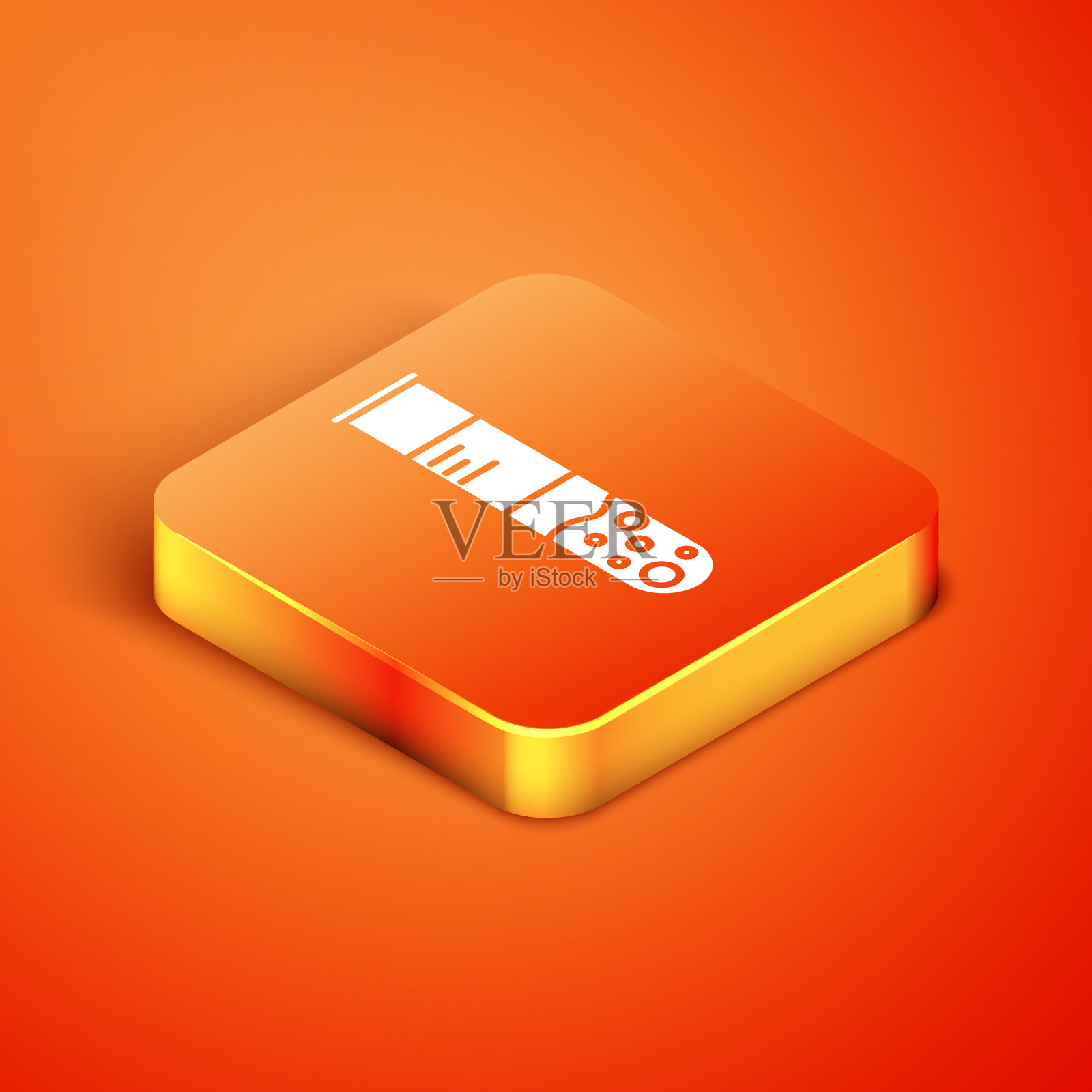 等径试管和烧瓶化学实验室图标素材